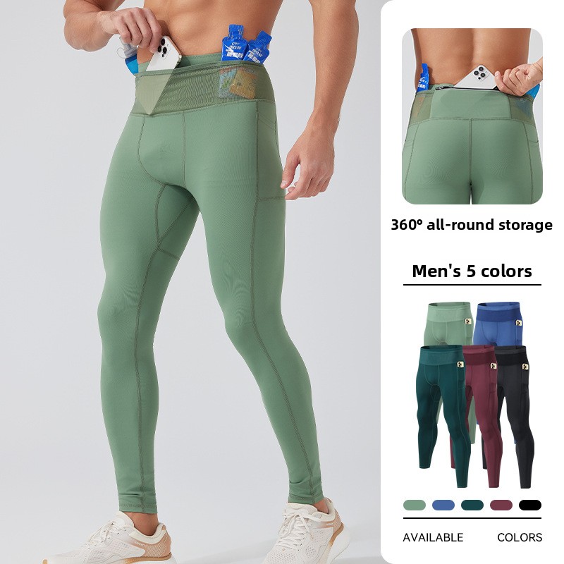 Compression Long Pant - Celana Kompresi Lari Pria dengan Bahan