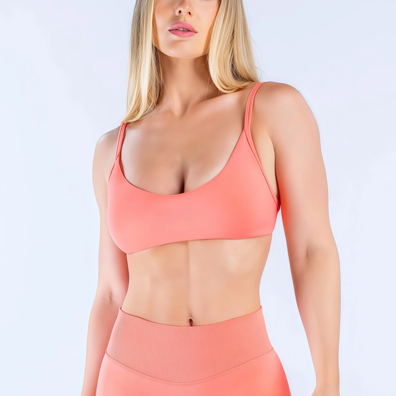 Quick Dry Underwear - HISTELLO Impact Scoop Neck Bra Wanita