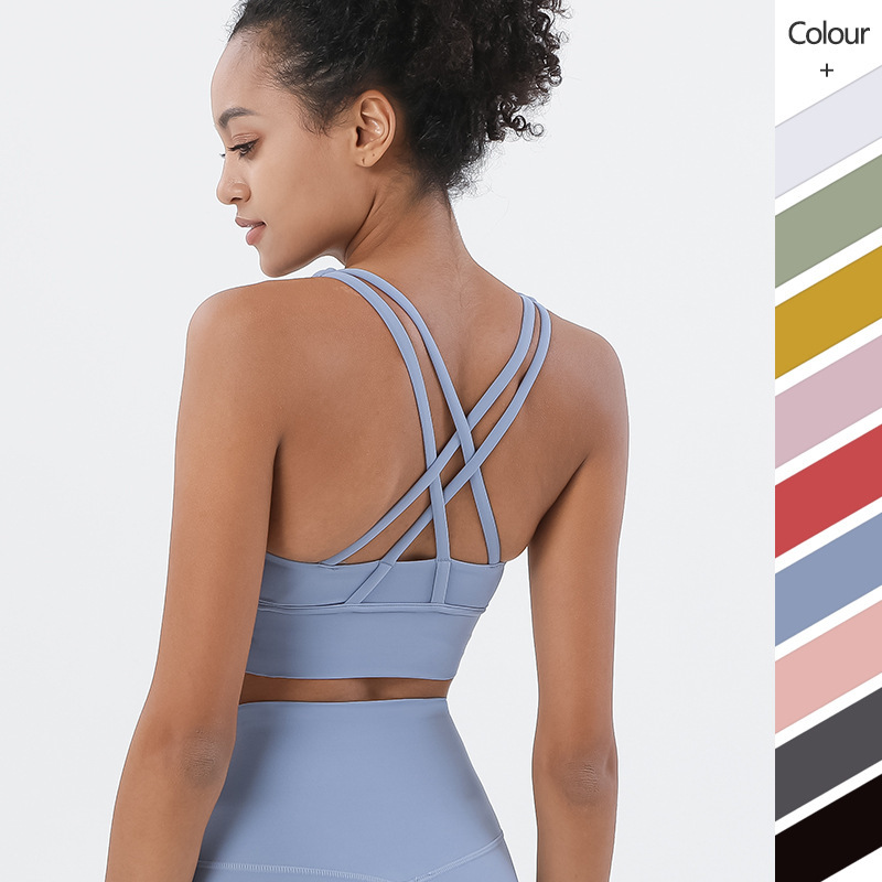 Quick Dry Underwear - Bra Olahraga Wanita Atas Yoga Nilon