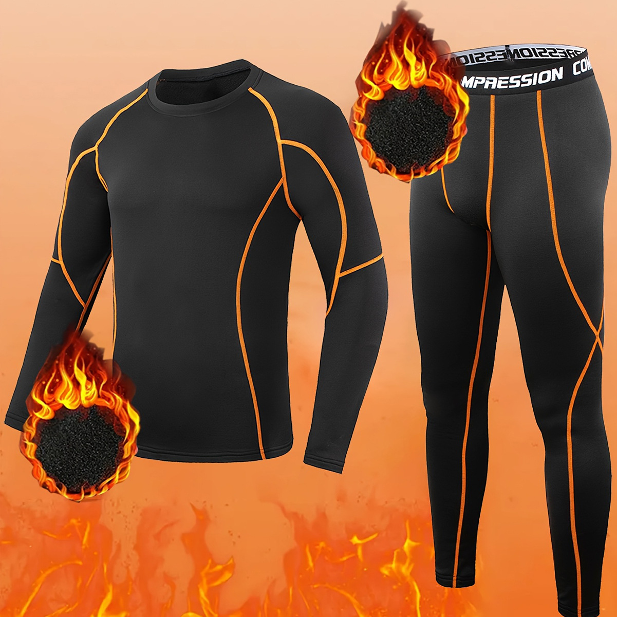 Setelan Olahraga Pria Musim Di - Compression Long Pant ulasan dan harga